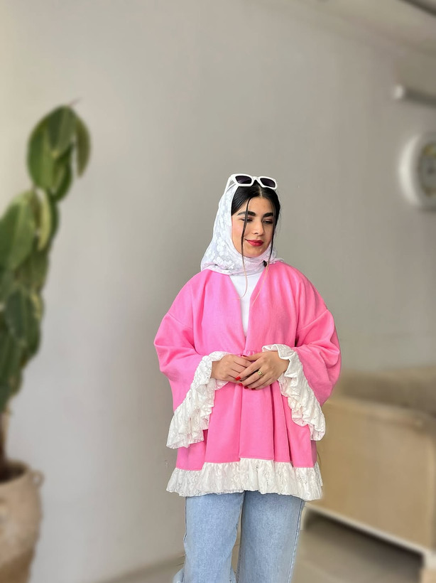 پالتو مه پینک (باربی) فوتر